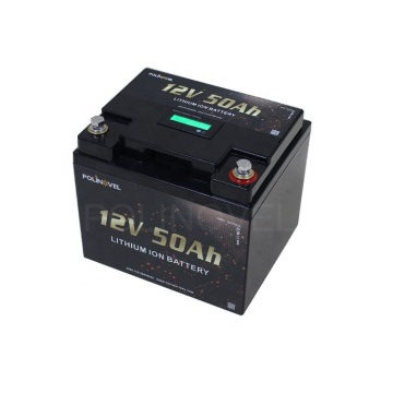 Poliovel HD Lifepo4 Sécurité de surveillance du stockage d&#39;énergie Ion Lithium Battery 12V 50AH
